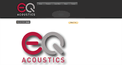 Desktop Screenshot of eqacoustics.com